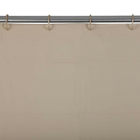 Rideau de Douche Versa Beige PVC (180 x 180 cm)