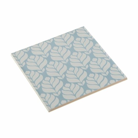 Dessous de plat Versa Ice Blue Céramique (15 x 0,7 x 15 cm)