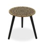 Table d'appoint Versa Métal Bois (39,5 x 43 x 39,5 cm)