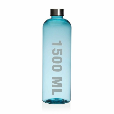 Bouteille d'eau Versa Bleu 1,5 L Acier polystyrène