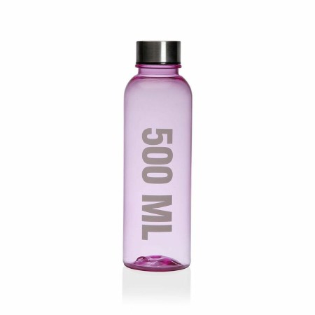 Bouteille d'eau Versa Rose 500 ml Acier polystyrène