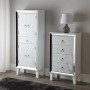 Armoire Versa Loiri Blanc Bois MDF (25 x 122 x 48 cm)