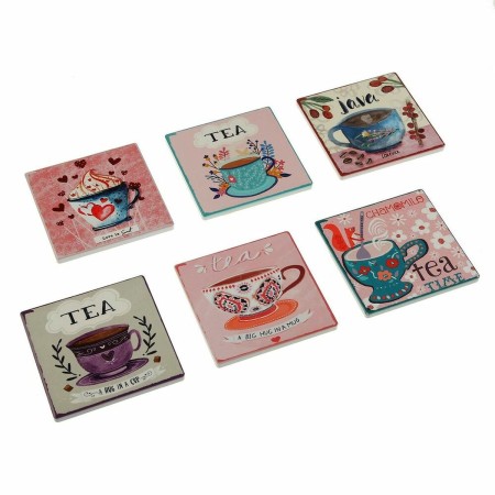 Dessous de verres Versa Tea (10 x 10 cm) (6 Pièces)