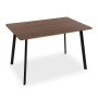 Table Versa Klaudia Métal Mélamine Bois MDF (80 x 75 x 120 cm)