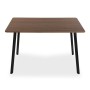 Table Versa Klaudia Métal Mélamine Bois MDF (80 x 75 x 120 cm)