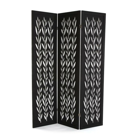 Paravent Versa Volets Noir Bois (170 x 40 cm)
