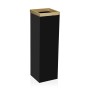 porte-parapluie Versa Rennes Noir Pin Bois MDF (15 x 48 x 15 cm)