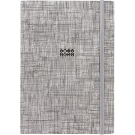 Agenda EDGE A5 2019/2020 Gris (Reconditionné A+)