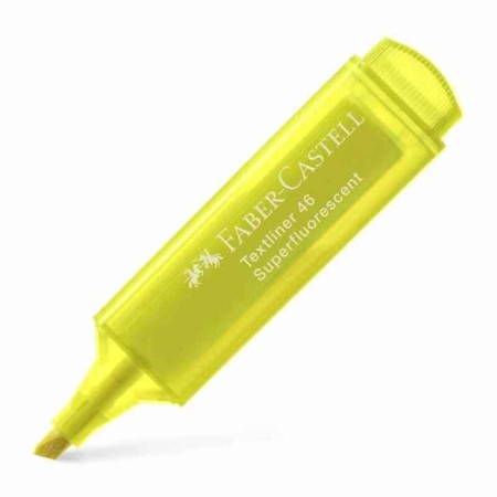 Marqueur fluorescent Faber-Castell Jaune Phosphorescent 1 mm (Reconditionné A+)