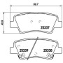 Plaquettes de frein P 30 067 Avant et Arrière (Reconditionné A+)