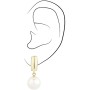 Boucles D'Oreilles Femme avec Perle 113718 (Reconditionné B)