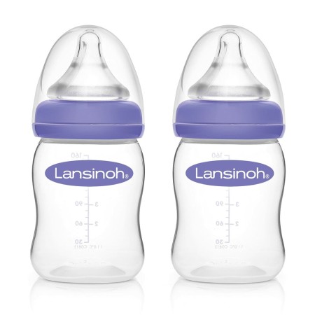 Lot de biberons Lansinoh 75860 (2 X 160 ml) (Reconditionné A+)