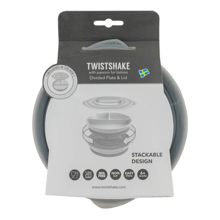 Assiette Twistshake 78174 3 Compartiments (Reconditionné A)