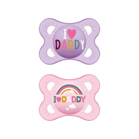 Tétine en Silicone MAM I Love Daddy (Reconditionné A+)