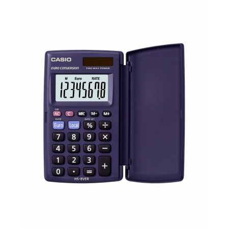 Calculatrice Casio HS-8VER Violet 8 Chiffres (Reconditionné C)