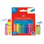 Crayons gras de couleur Faber-Castell 120010 (Reconditionné D)