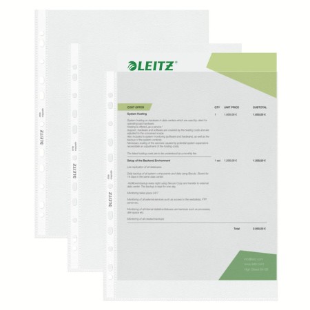 Étui Leitz Standard Transparent (Reconditionné A)