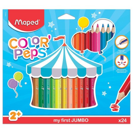 Crayons de couleur Maped Color'Peps (Reconditionné D)