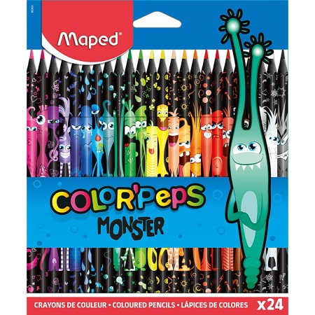 Crayons Maped Color'Peps Monster (Reconditionné A+)