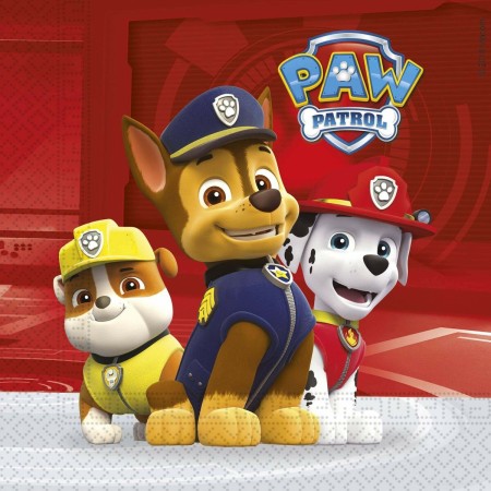 Serviettes 33 x 33 cm 20 uds The Paw Patrol (Reconditionné A)