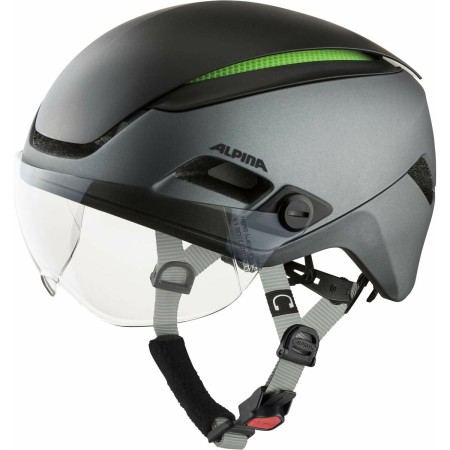 Casque de Cyclisme pour Adultes Alpina 52-57 cm Noir Polycarbonate Léger (Reconditionné A)