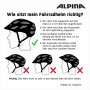 Casque de Cyclisme pour Adultes Alpina Mythos 3.0 57-62 cm Visière amovible Fixation ferme (Reconditionné B)