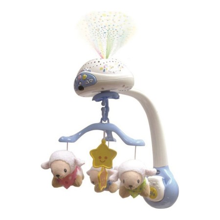 Carrousel pour Berceau Lumi Mobile Vtech Baby Bleu Lit de bébé (Reconditionné A)