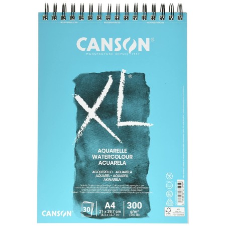 Cahier 30 Volets Papier pour aquarelle (Reconditionné B)