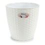 Cache-pot Blanc Plastique (24 x 22,5 x 24 cm)