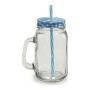 Carafe avec Couvercle et Paille Vivalto (700 ml) (9 x 16 x 12 cm)