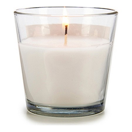 Bougie Parfumée Coton Blanc verre Cire