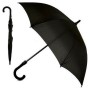 Parapluie Noir Métal Tissu Plastique