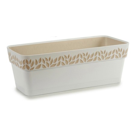 Jardinière Cloe Blanc Plastique (19 x 17 x 49,5 cm)