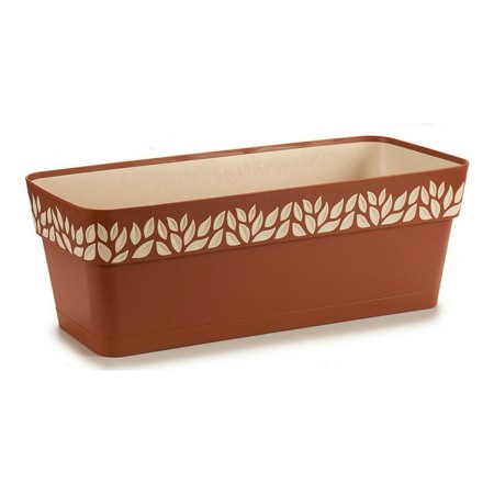 Jardinière Cloe Marron Plastique (19 x 17 x 49,5 cm)