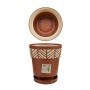 Cache-pot Orfeo Marron Plastique (19 x 19 x 19 cm)