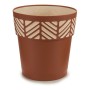 Cache-pot Orfeo Marron Plastique (25 x 25 x 25 cm)