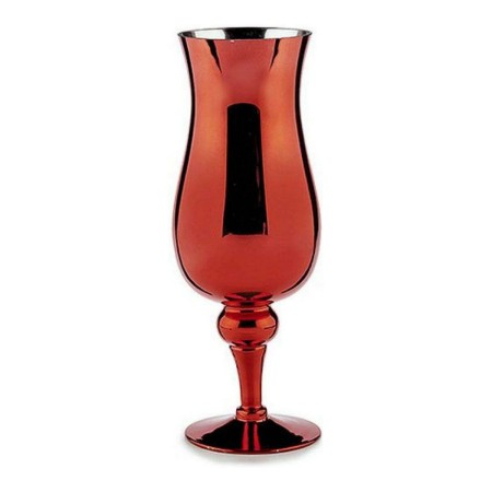 Bougeoir Verre Rouge