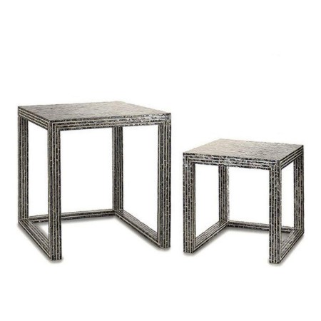 Table d'Appoint Gris Dégradé (42 x 61,5 x 61 cm) (2 pcs)