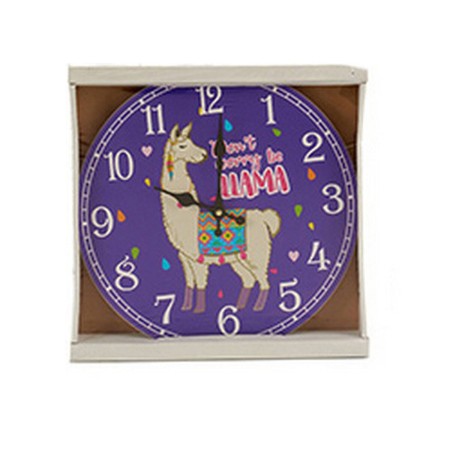 Horloge Murale Bois (3 x 33,8 x 33,8 cm)