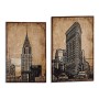 Toile lin Toile (90 x 3 x 60 cm)