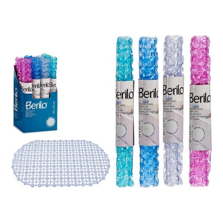 Tapis de bain Caoutchouc Transparent (35 x 66 cm)
