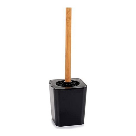 Brosse de salle de wc Noir Bambou polypropylène (11,6 x 39,5 x 11,6 cm)