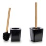 Brosse de salle de wc Noir Bambou polypropylène (11,6 x 39,5 x 11,6 cm)