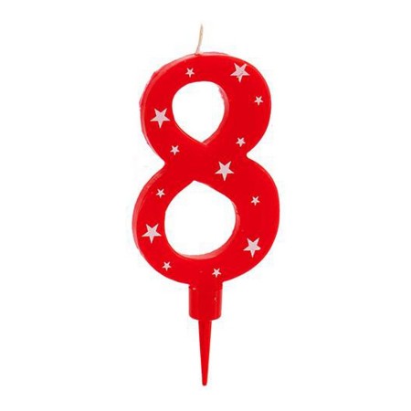 Bougie Nº 8 Anniversaire Grand