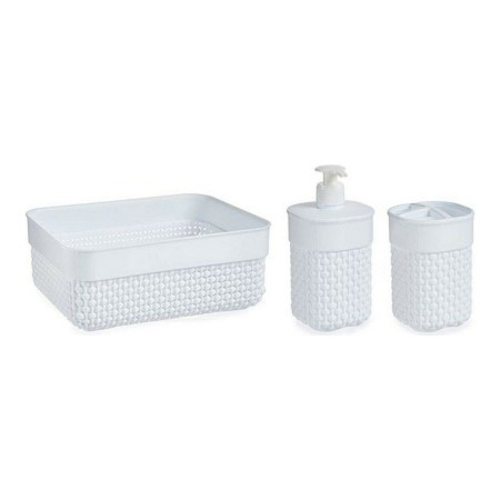 Ensemble de Bain Blanc Plastique