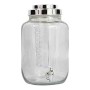 Carafe avec Doseur Verre Métal Plastique (8 L) (21 x 32 x 21 cm)