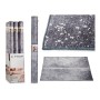 Tapis Gris Blanc Polyester