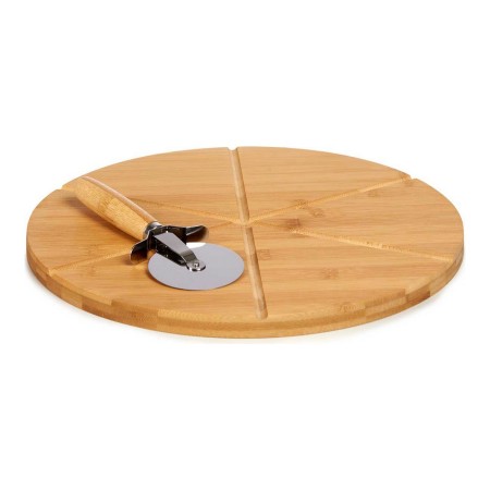 Planche à découper Pizza Bambou Naturel (Ø 35 cm)