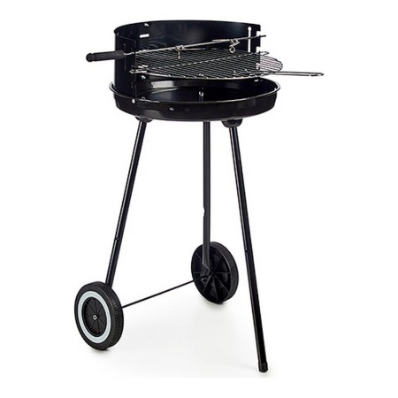 Roues de barbecue au charbon de bois Acier inoxydable Fer (41,5 x 71 x 42,5 cm)