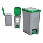 Seau à déchets avec pédale Vert Plastique 40 L (31 x 55,5 x 42,5 cm)